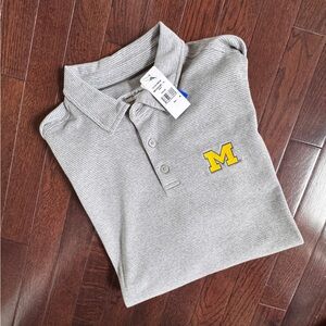⛳️ NWT ⛳️ Tommy Bahama Univ of Mich Men’s Polo Golf Shirt (M)